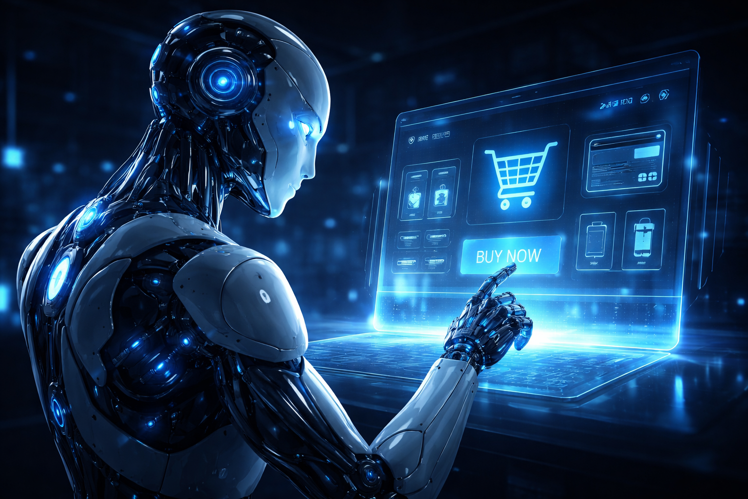 Agentic buying and lead capture