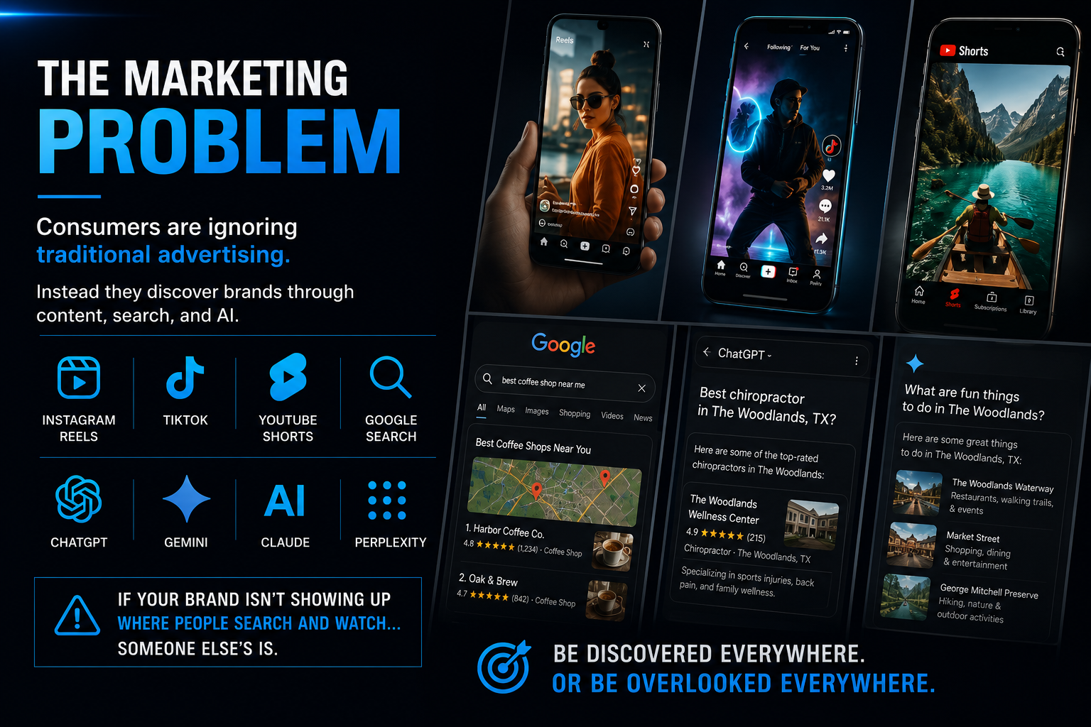 Consumers discovering brands through content, search and AI